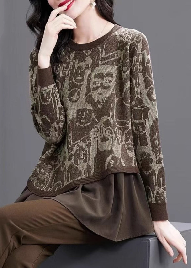 A Vintage Style Sweater with Delicate Timeless Details
