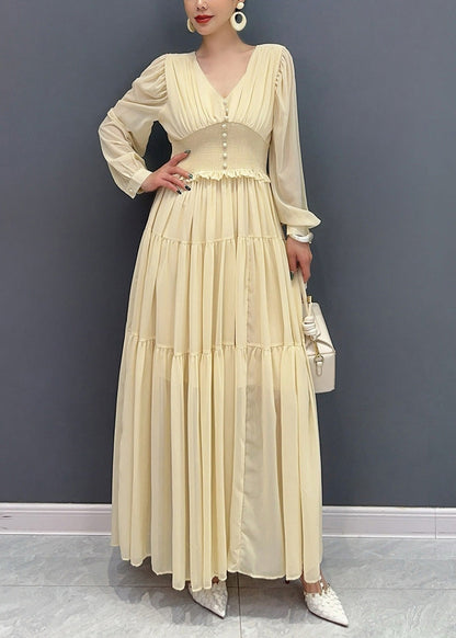 A Vintage Style Dress with Delicate Timeless Details