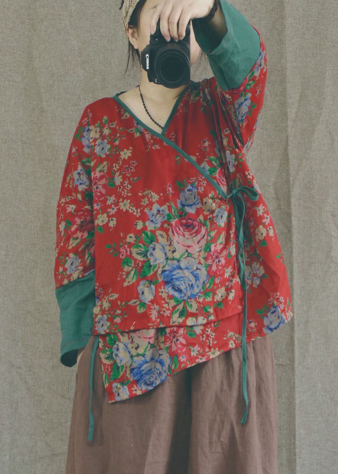 A Vintage Style Top with Delicate Timeless Details