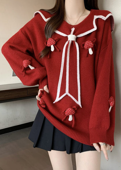 Vintage Inspired Sweater with a Contemporary Edge