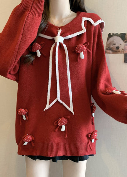 Vintage Inspired Sweater with a Contemporary Edge