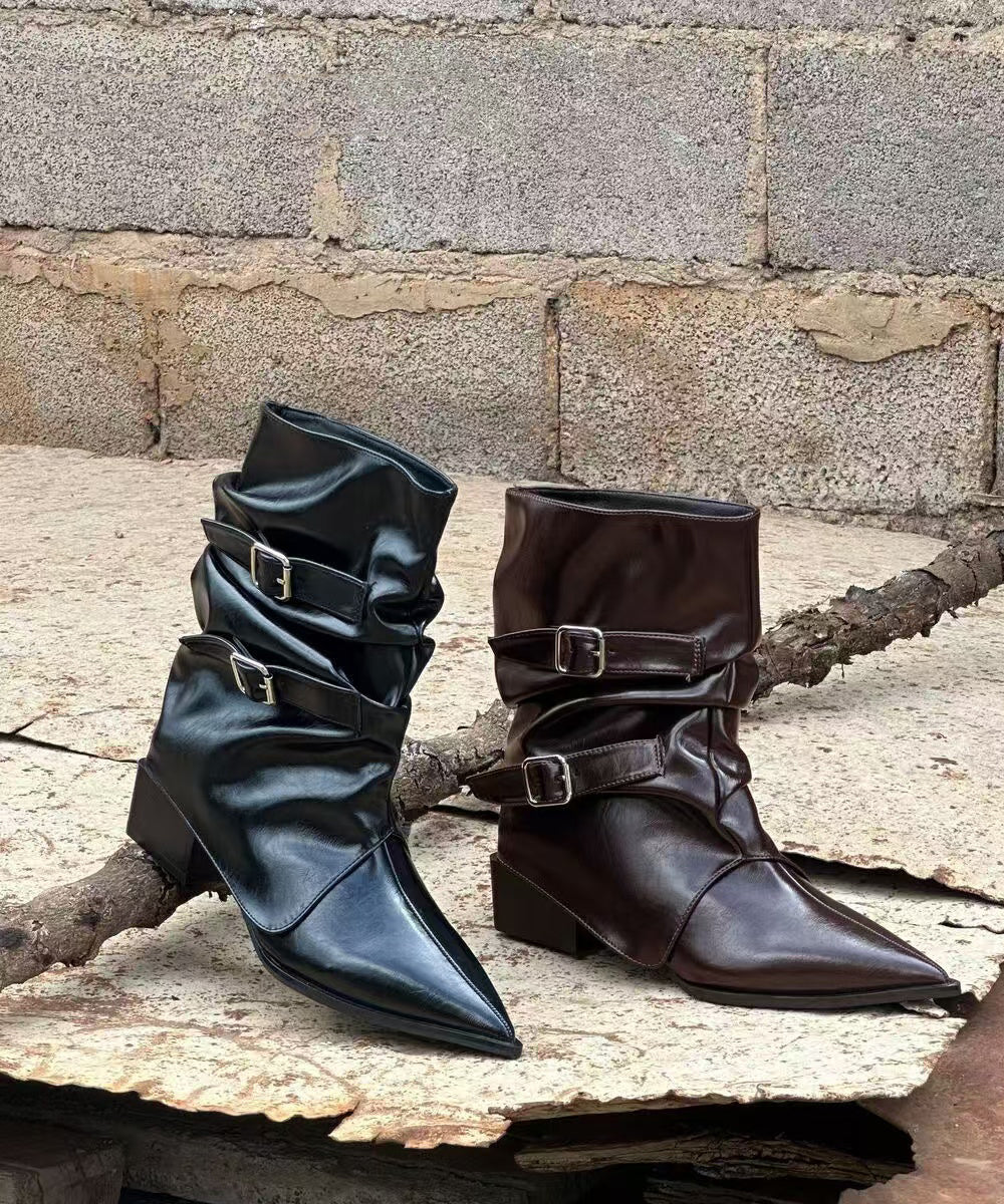 Vintage Inspired Orthopedic Boots