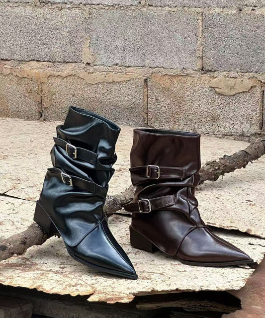 Vintage Inspired Orthopedic Boots