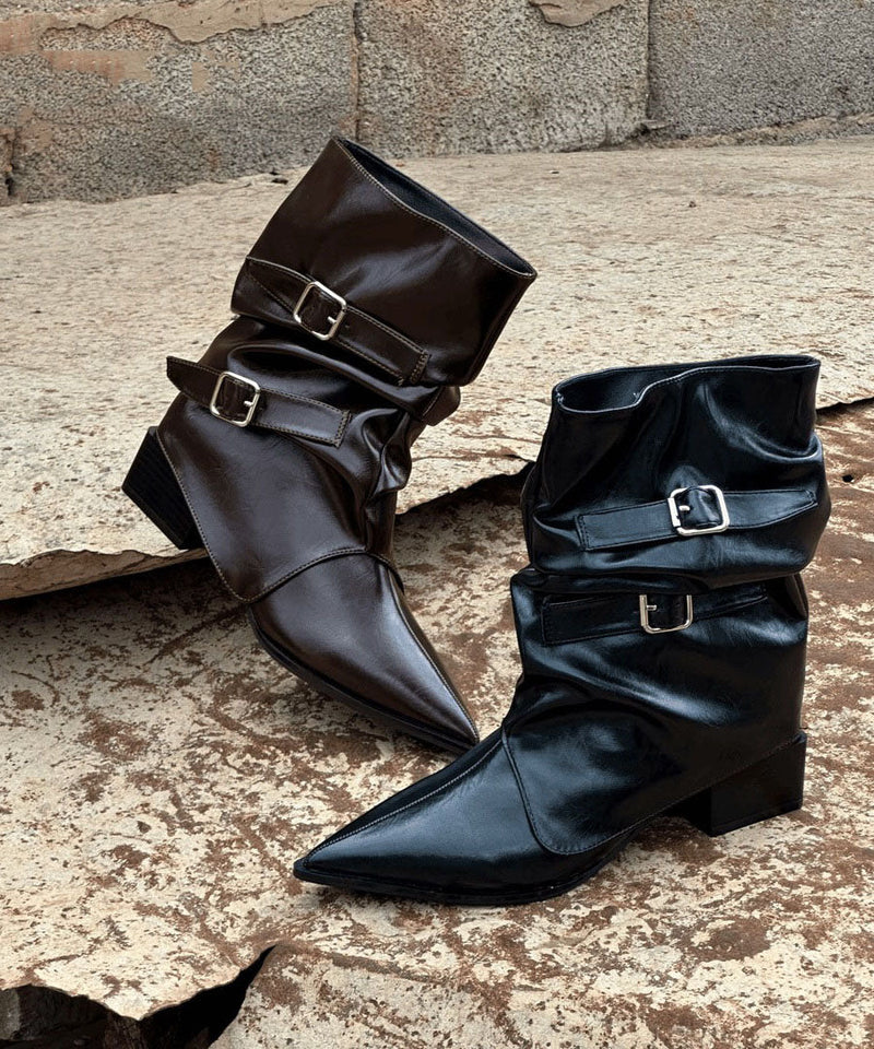 Vintage Inspired Orthopedic Boots