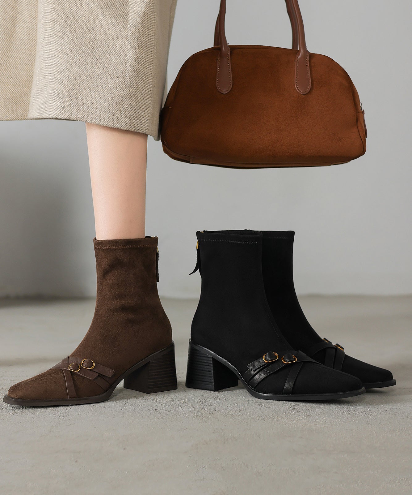 Classic Orthopedic Boots with Timeless Style