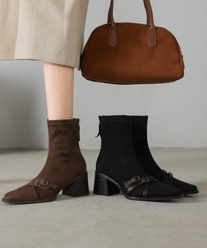Classic Orthopedic Boots with Timeless Style