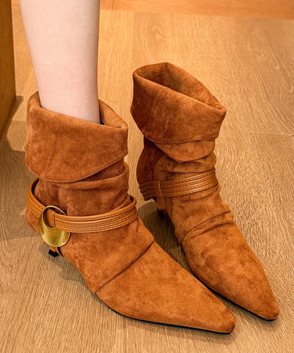 Chic Orthopedic Boots with Unique Design