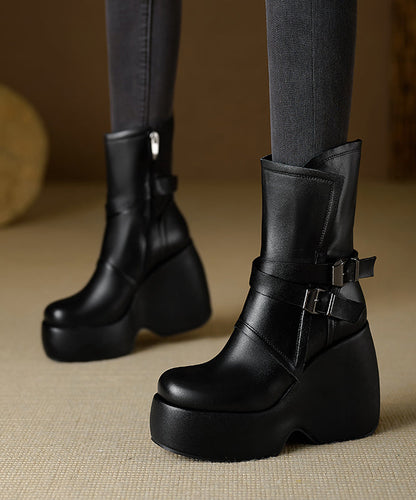 Classic Orthopedic Boots with Timeless Style