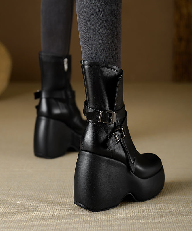 Classic Orthopedic Boots with Timeless Style