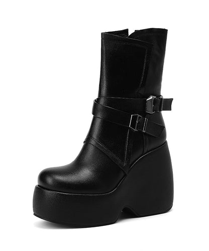 Classic Orthopedic Boots with Timeless Style