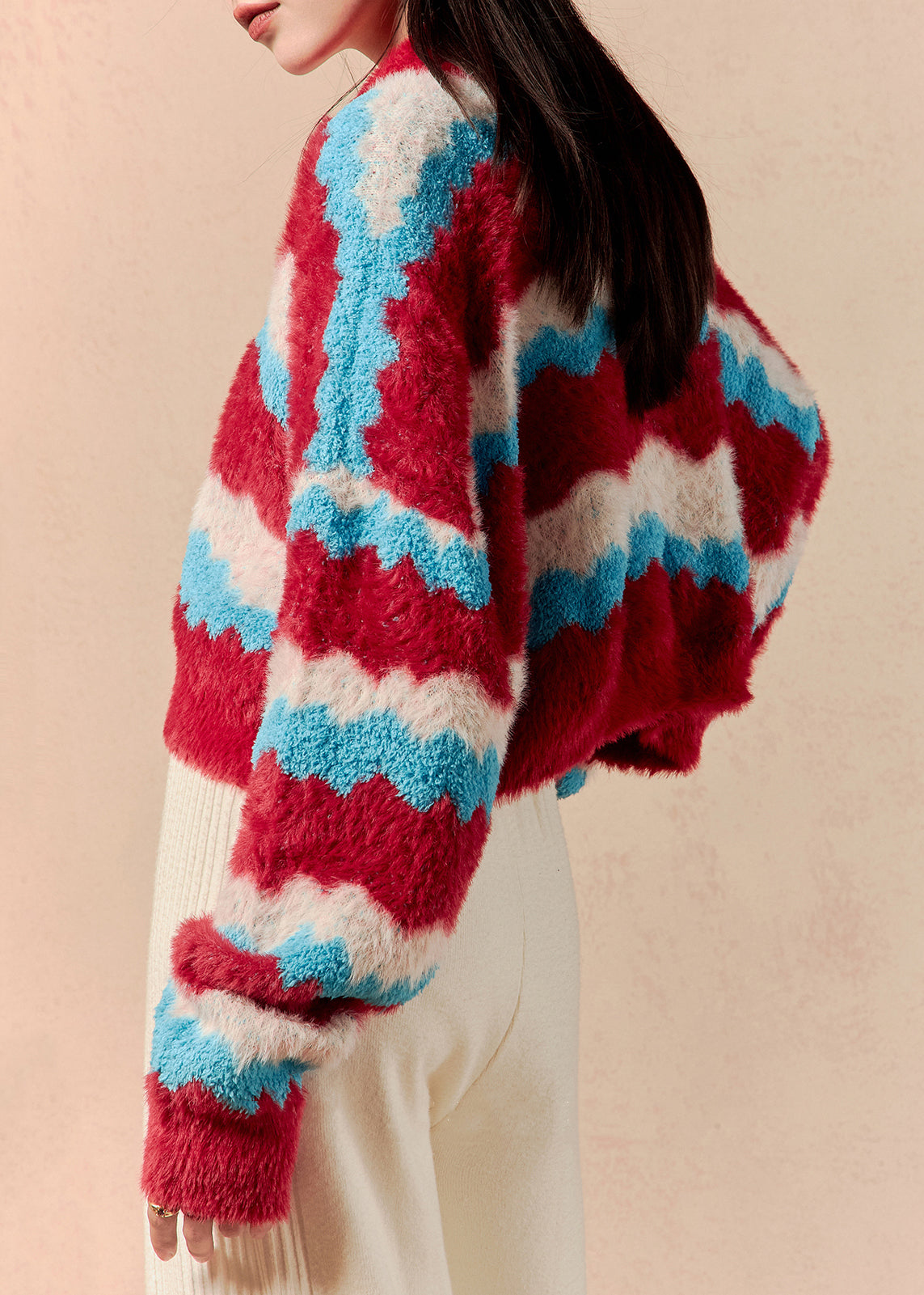 A Vintage Style Sweater with Delicate Timeless Details