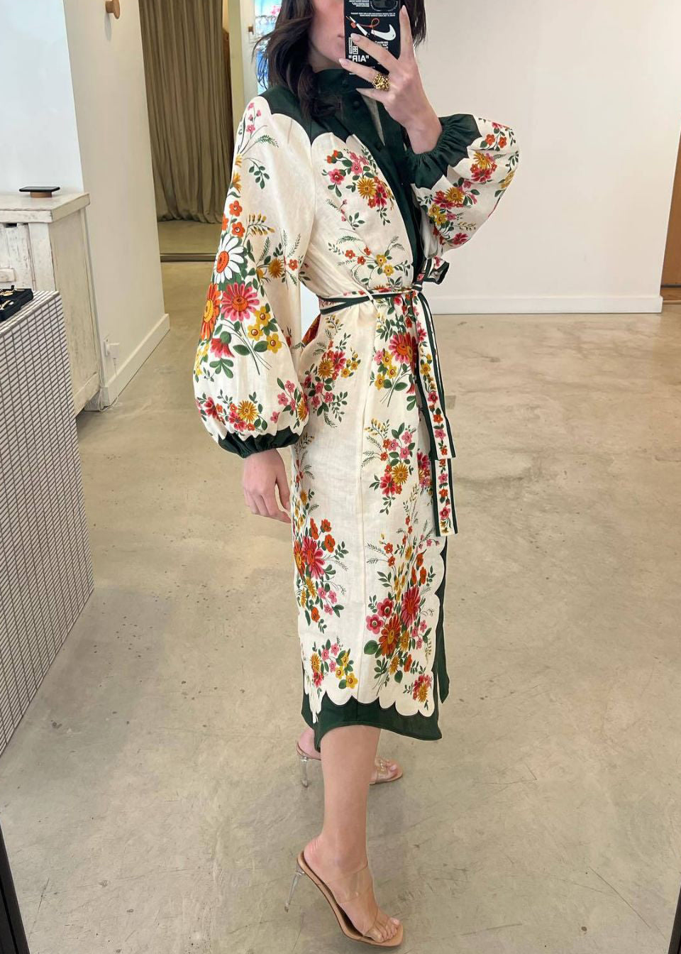 Classic Vintage Dress with a Flattering Fit