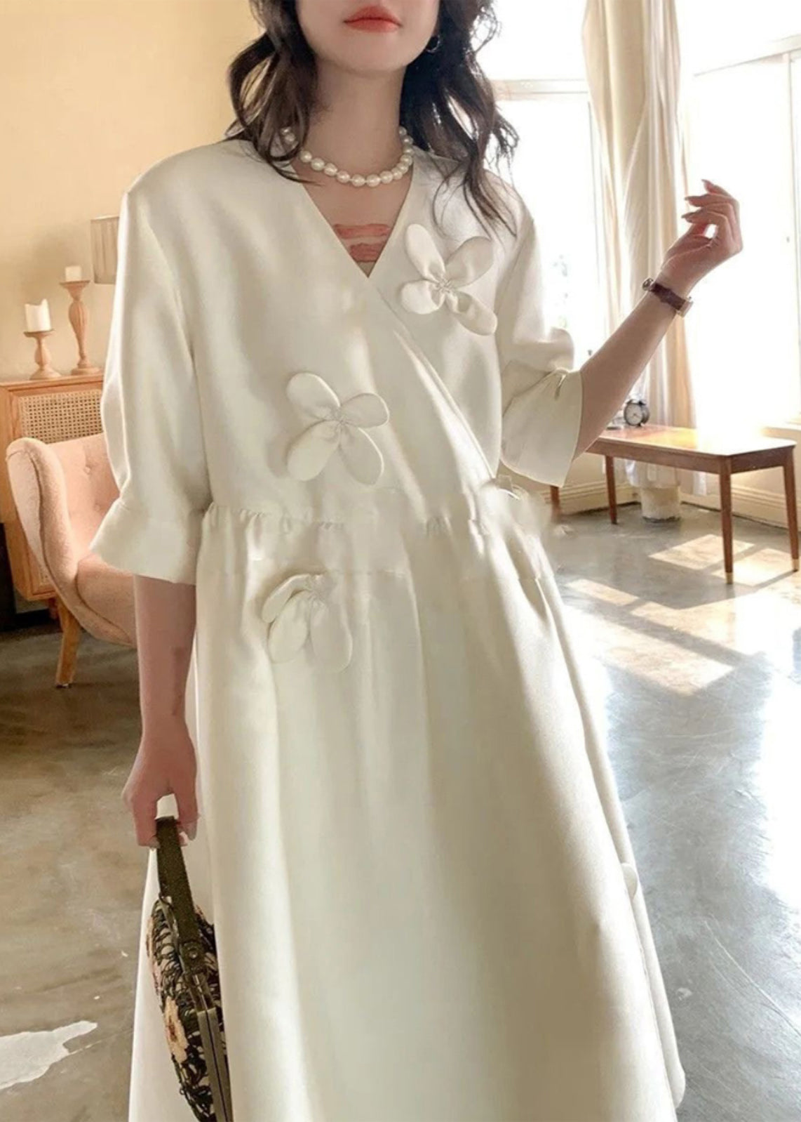 Classic Vintage Dress with a Flattering Fit