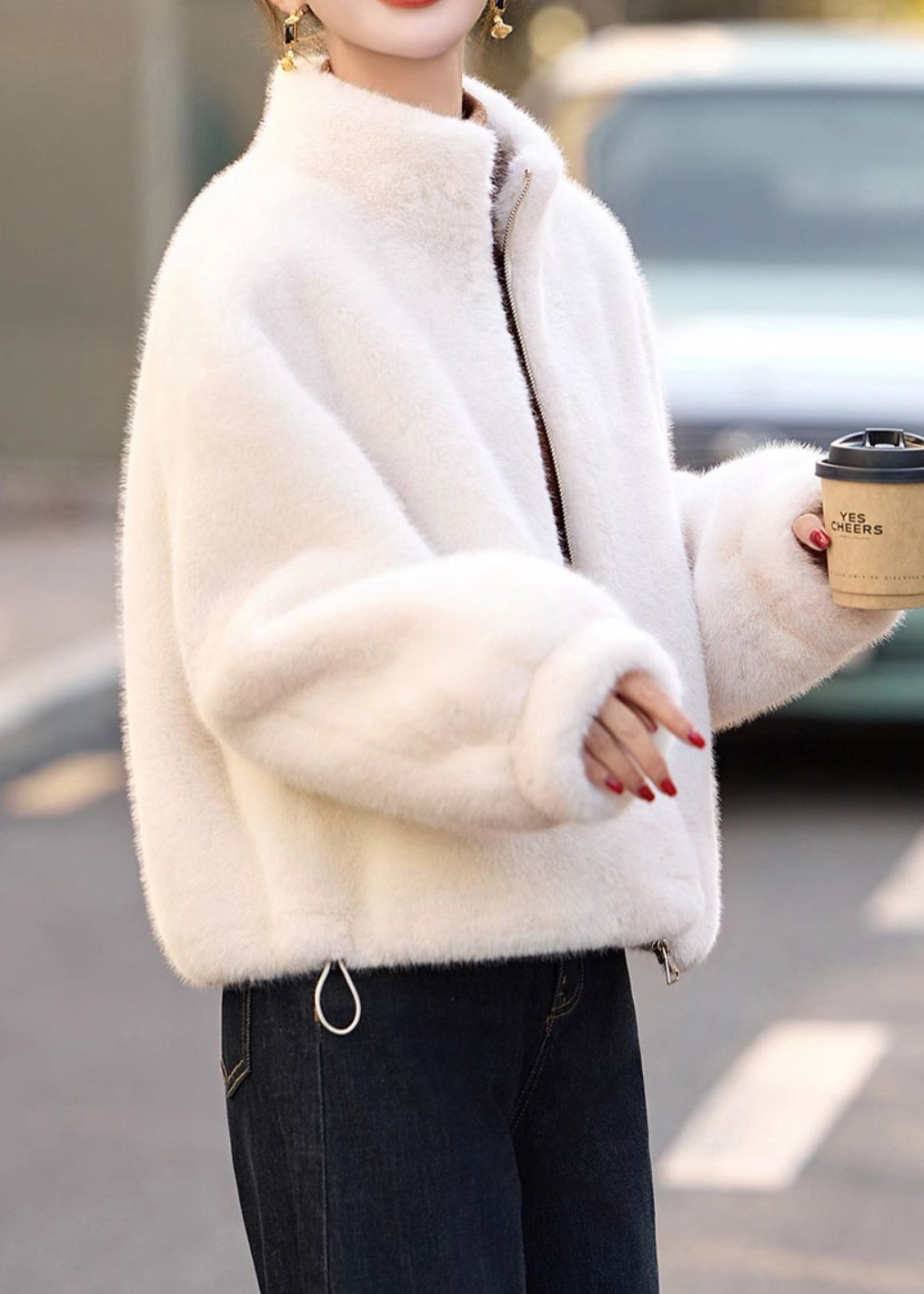 Gracefully Styled Coat for Any Occasion