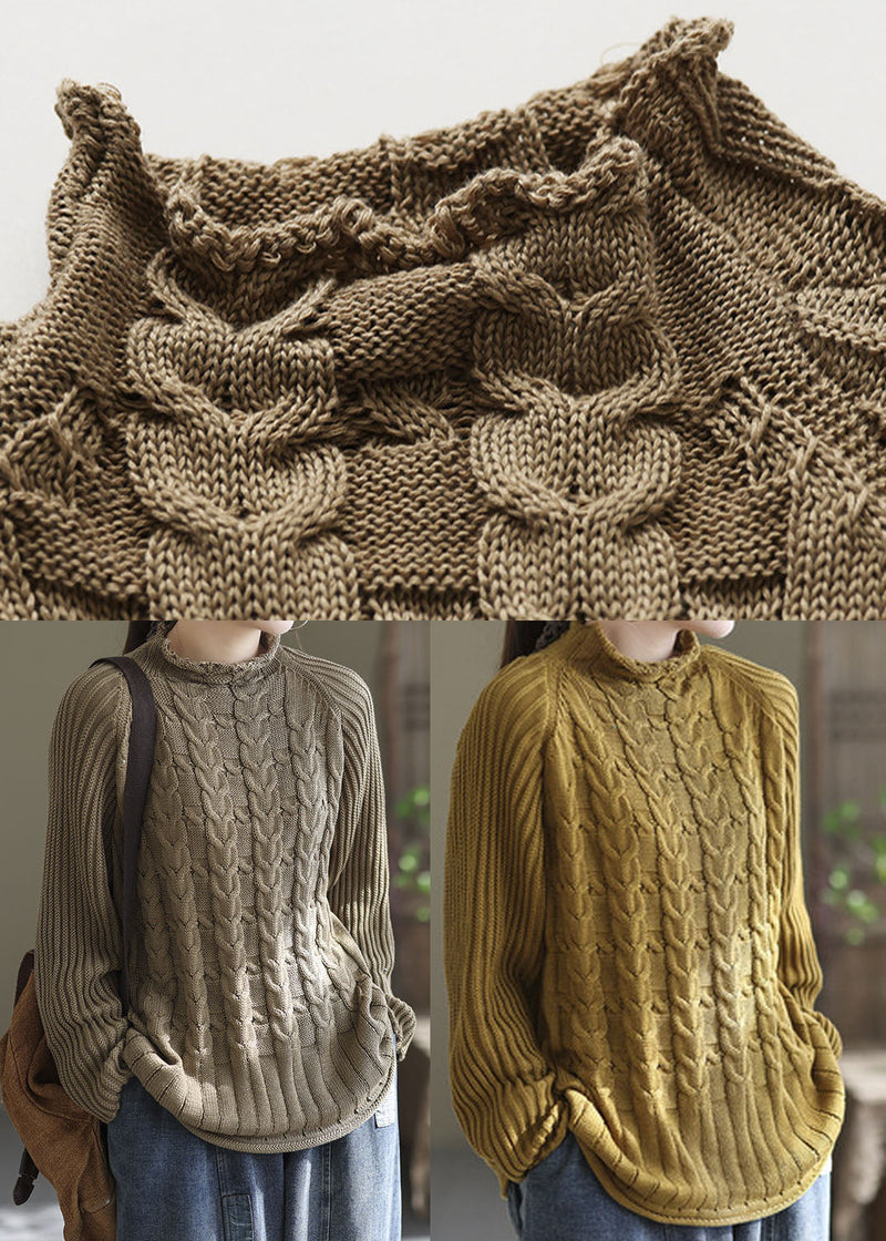 Vintage Inspired Sweater with a Contemporary Edge