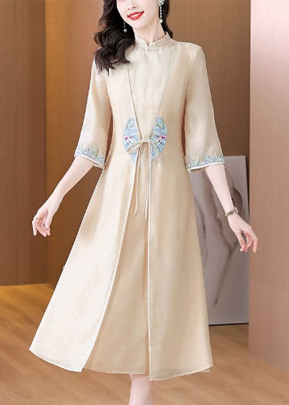 A Vintage Style Dress with Delicate Timeless Details