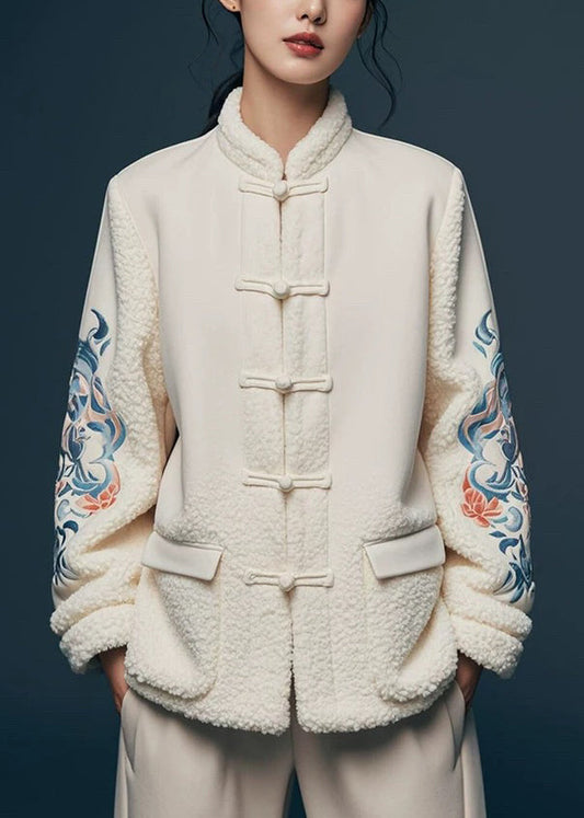 A Vintage Style Coat with Delicate Timeless Details