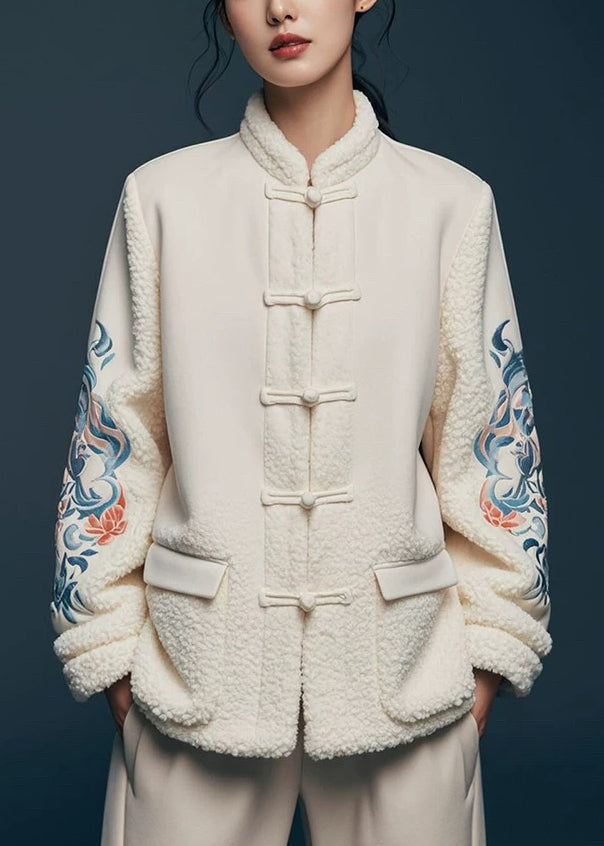 A Vintage Style Coat with Delicate Timeless Details