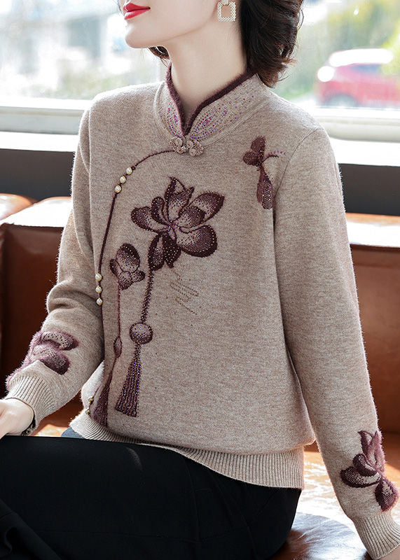 Beautifully Finished Sweater in a Timeless Design