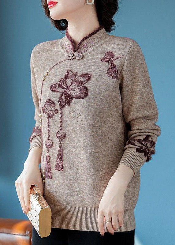 Beautifully Finished Sweater in a Timeless Design