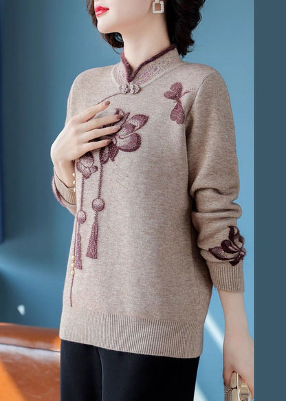 Beautifully Finished Sweater in a Timeless Design