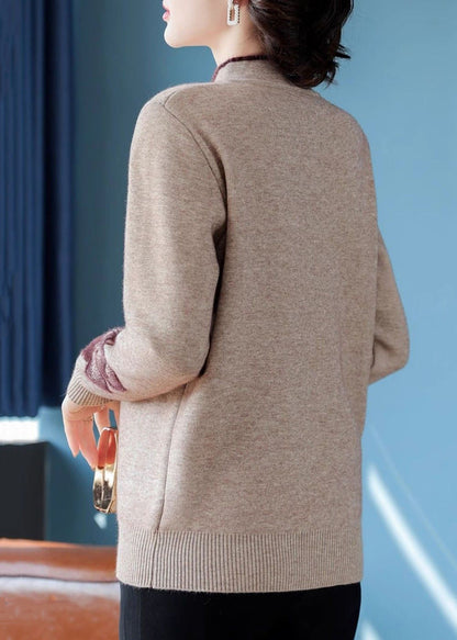 Beautifully Finished Sweater in a Timeless Design