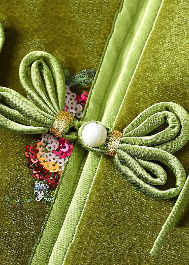 A Vintage Style Coat with Delicate Timeless Details