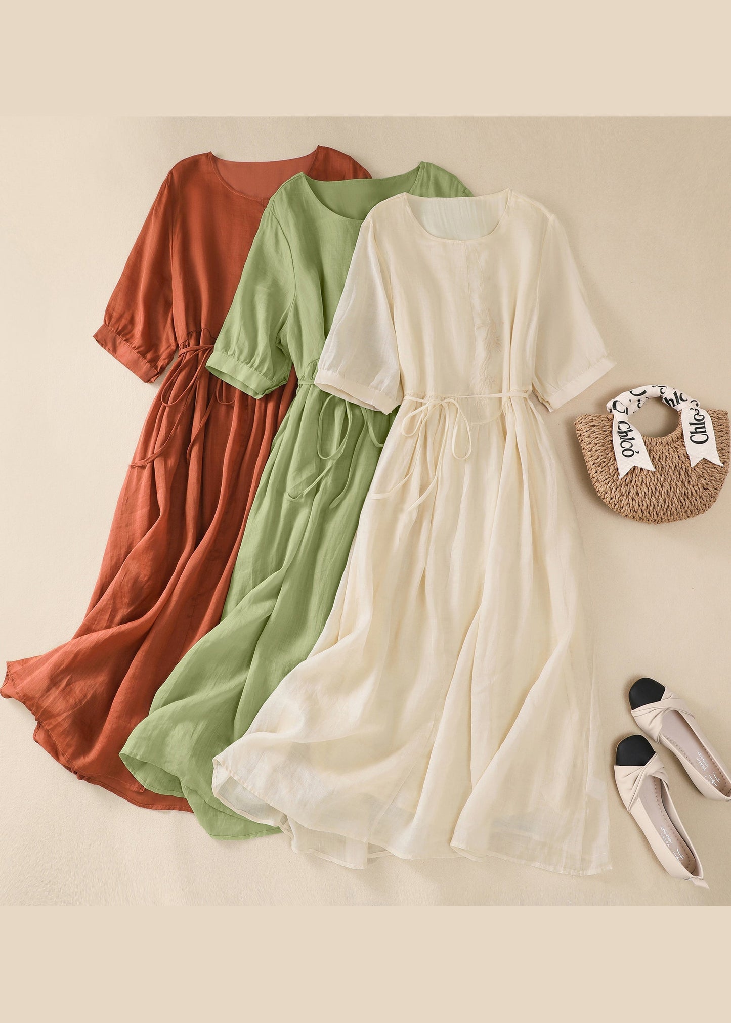 A Vintage Style Dress with Delicate Timeless Details