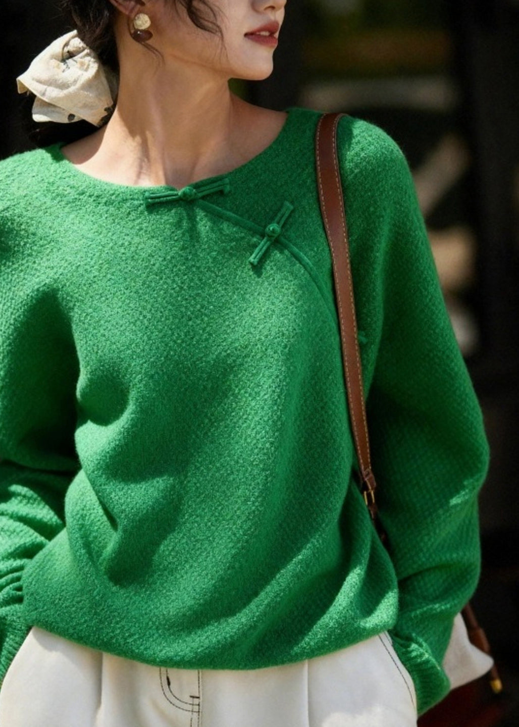 Gracefully Styled Sweater for Any Occasion