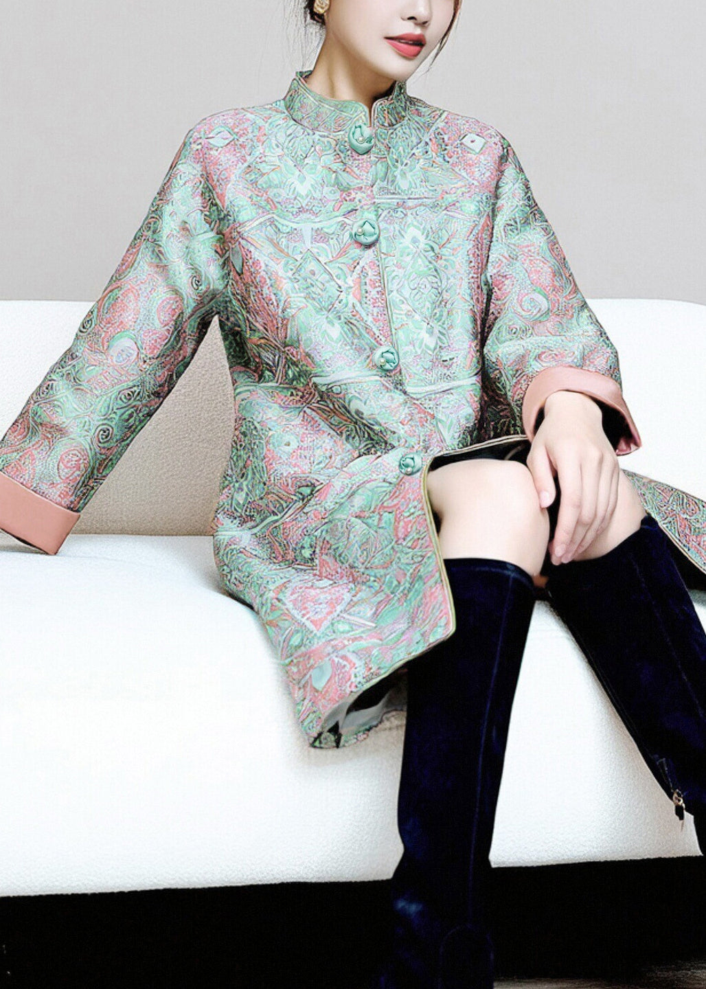 Vintage Inspired Coat with a Contemporary Edge