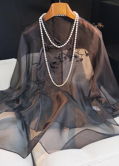A Vintage Style Shirt with Delicate Timeless Details