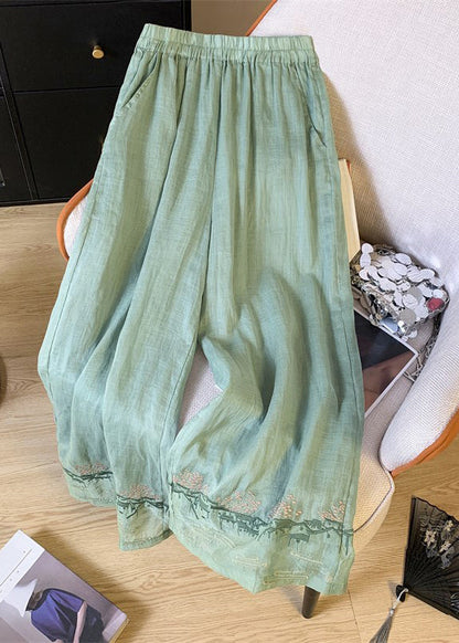 A Vintage Style Pants with Delicate Timeless Details