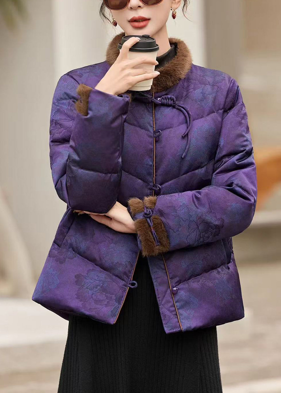 Classic Vintage Coat with a Flattering Fit