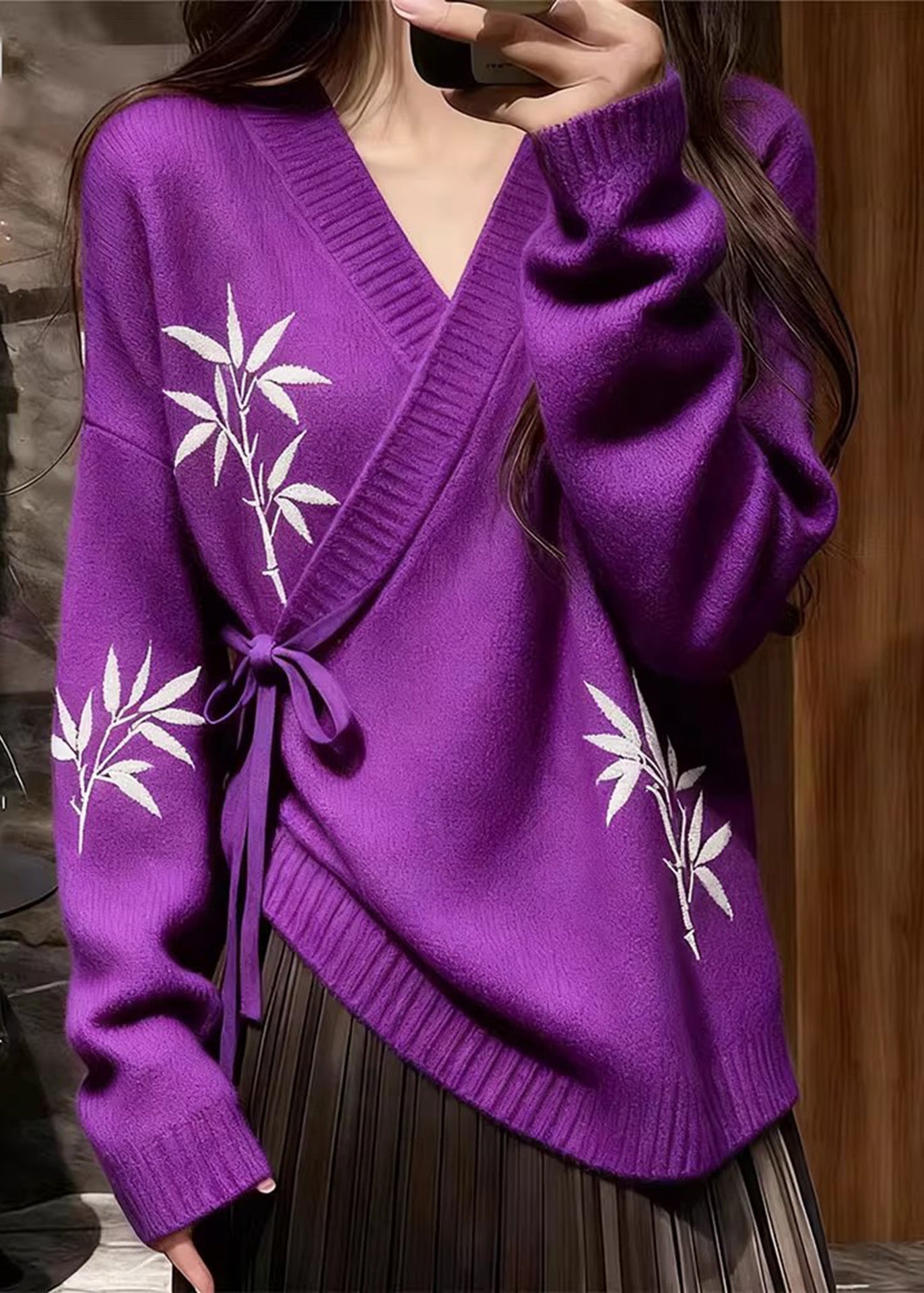 Vintage Inspired Sweater with a Contemporary Edge