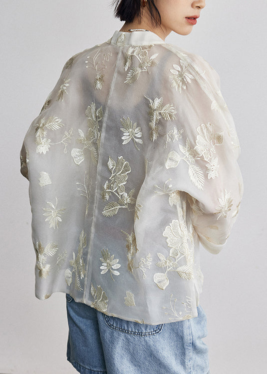 A Vintage Style Shirt with Delicate Timeless Details