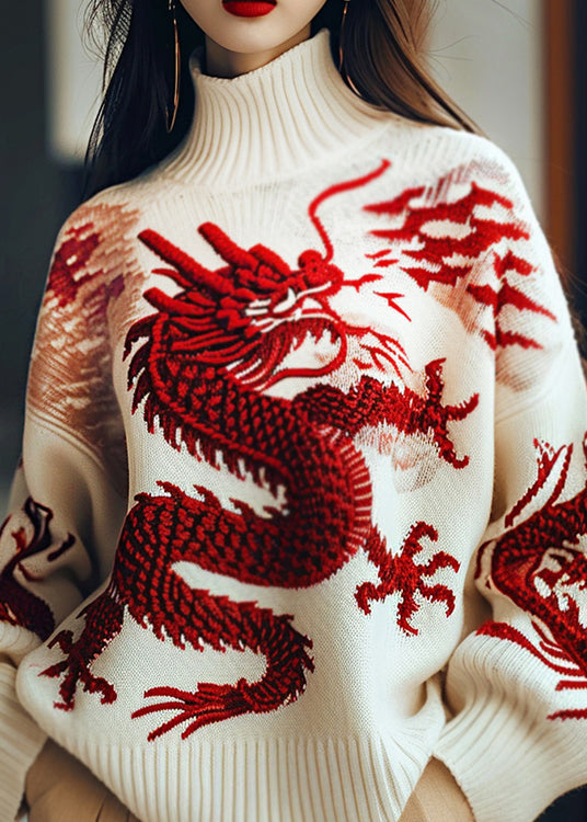 Vintage Inspired Sweater with a Contemporary Edge
