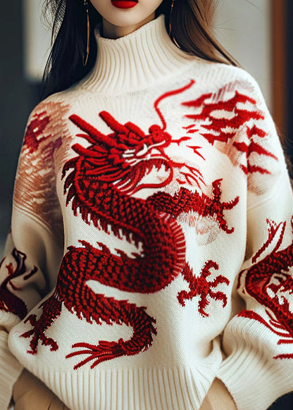 Vintage Inspired Sweater with a Contemporary Edge