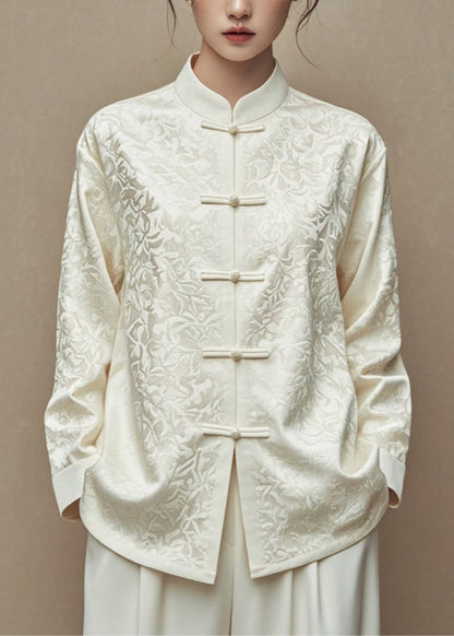A Vintage Style Coat with Delicate Timeless Details