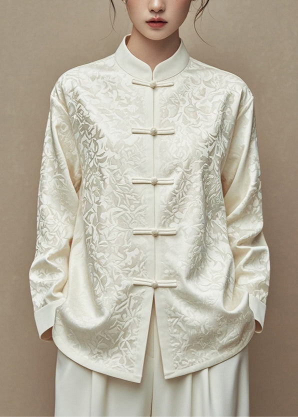 A Vintage Style Coat with Delicate Timeless Details