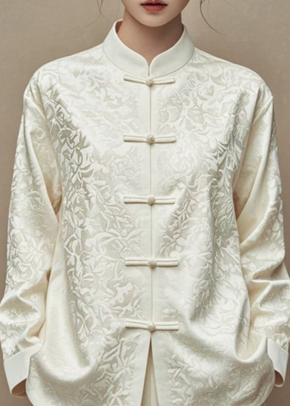 A Vintage Style Coat with Delicate Timeless Details