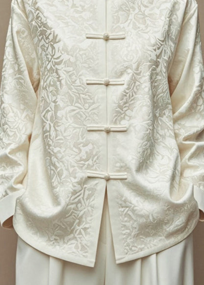 A Vintage Style Coat with Delicate Timeless Details