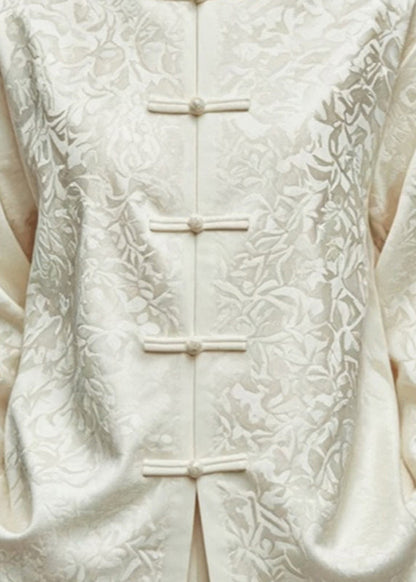 A Vintage Style Coat with Delicate Timeless Details