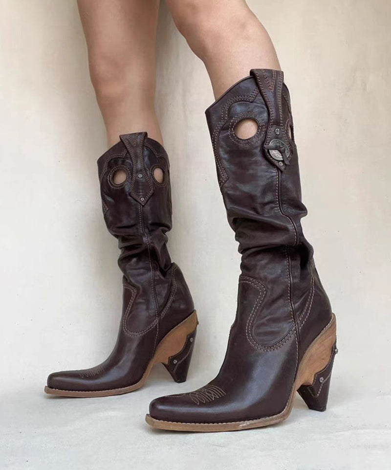 Vintage Inspired Orthopedic Boots
