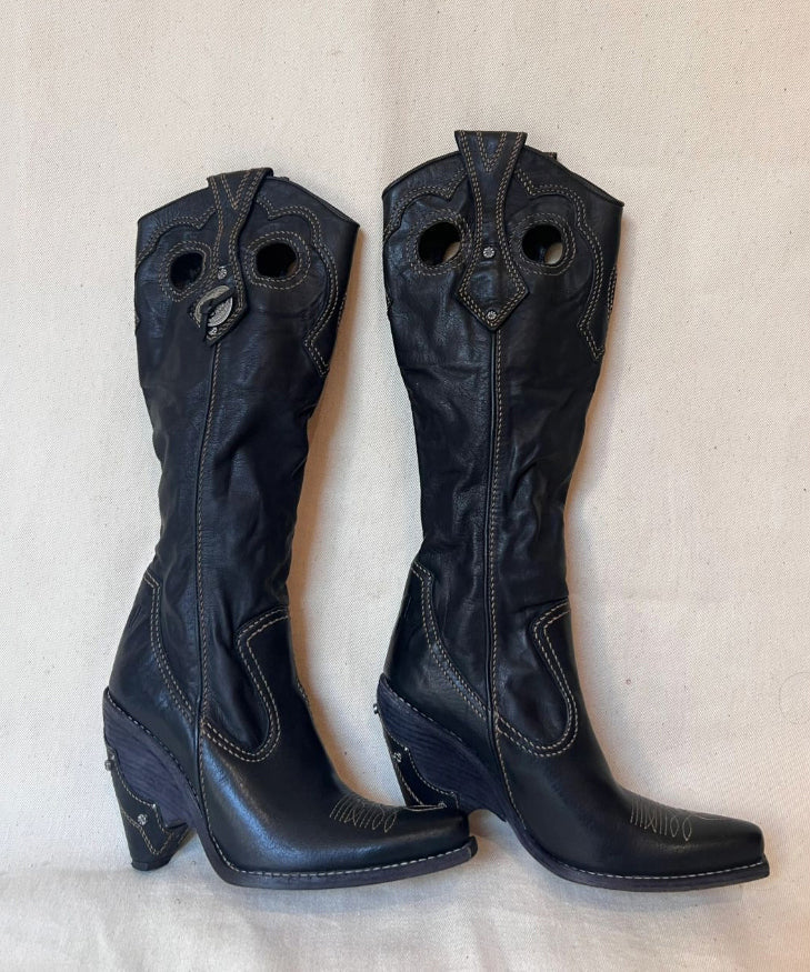 Vintage Inspired Orthopedic Boots
