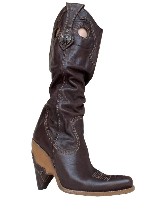 Vintage Inspired Orthopedic Boots