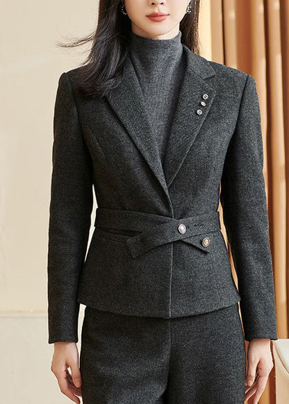 A Vintage Style Coat with Delicate Timeless Details
