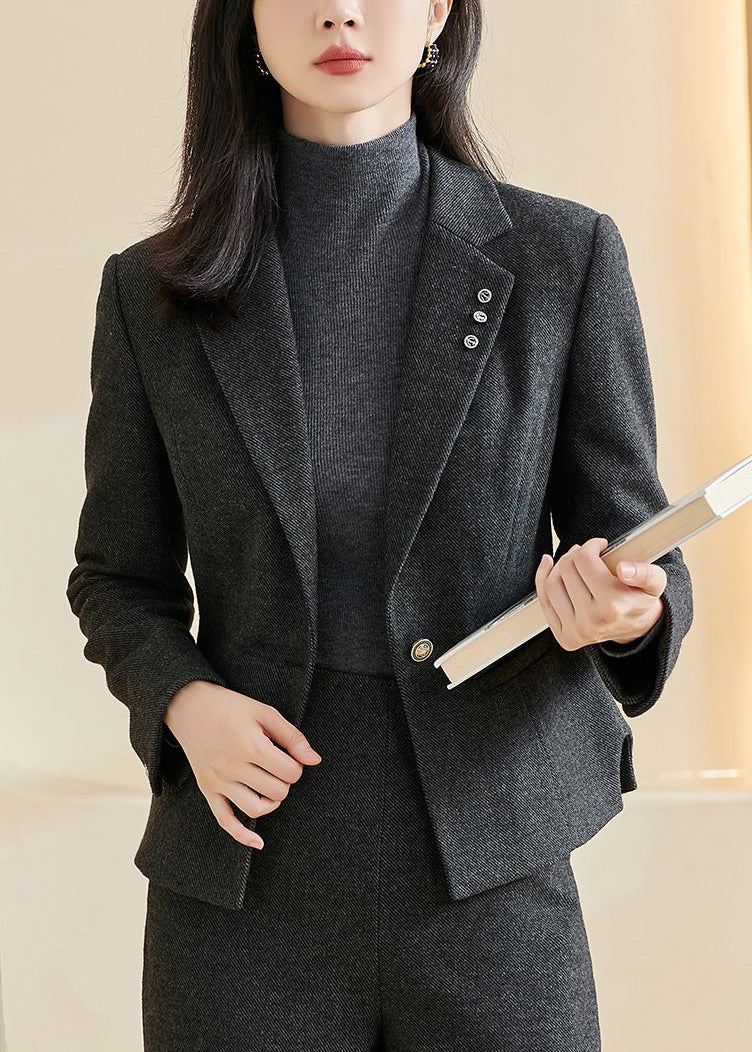 A Vintage Style Coat with Delicate Timeless Details