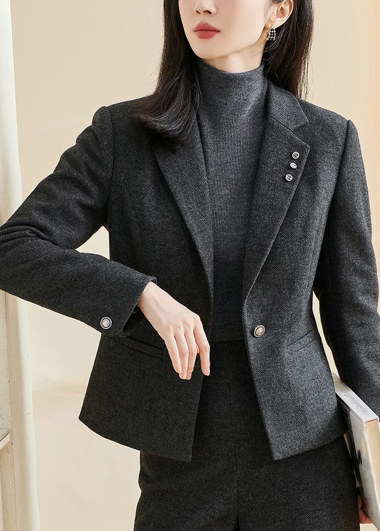 A Vintage Style Coat with Delicate Timeless Details