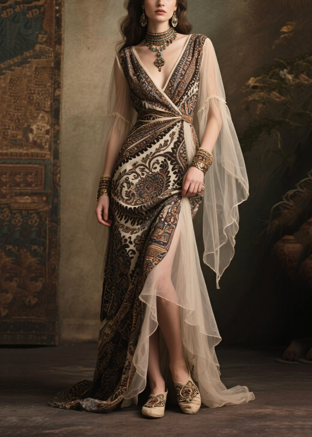 Well Tailored Dress with a Graceful Silhouette