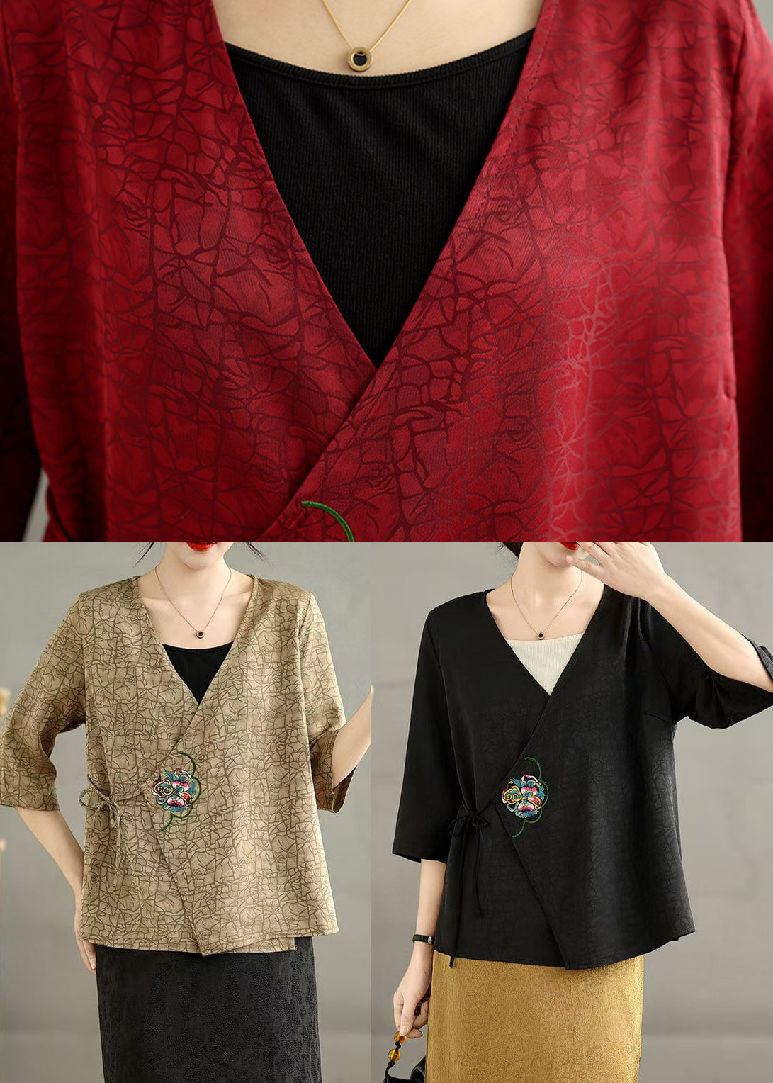 Gracefully Styled Top for Any Occasion